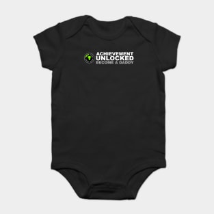 Achievement Unlocked Become A Daddy Baby Bodysuit